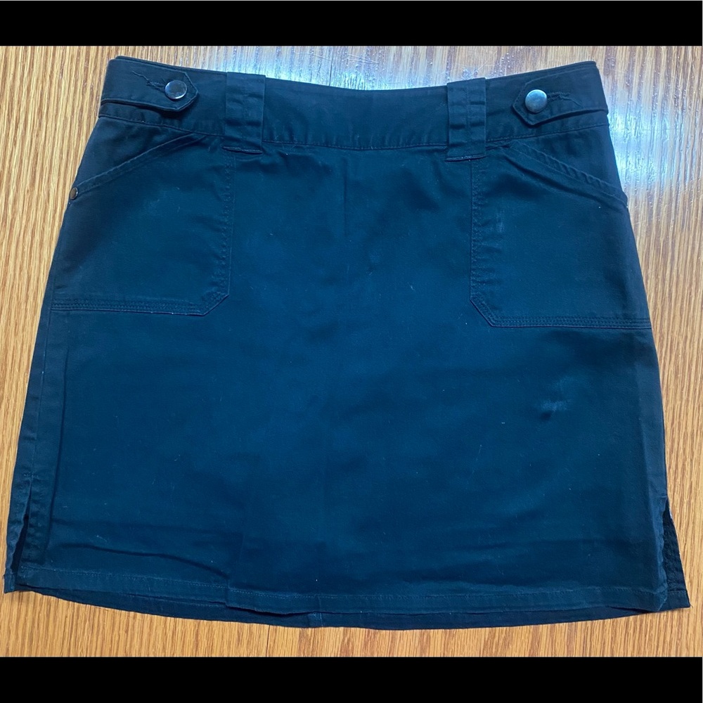 Bamboo Traders skort sz 8 Black